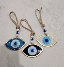 Load image into Gallery viewer, Evil eye wall ornaments
